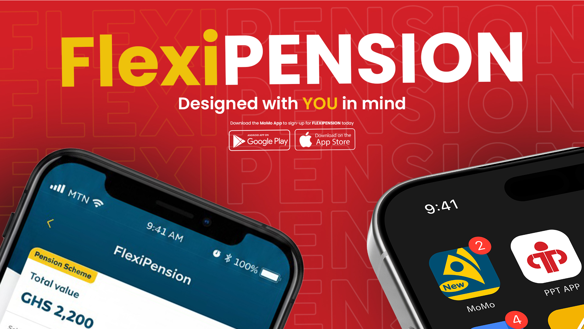 FlexiPension MTN MoMo pension campaign